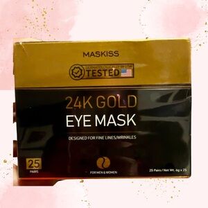 MASKISS 24K Gold Eye Mask - *BRAND NEW IN BOX*